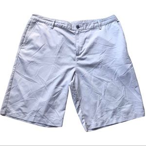 Adidas Climalite Men's Flat Front Golf Shorts Casual Khaki 38